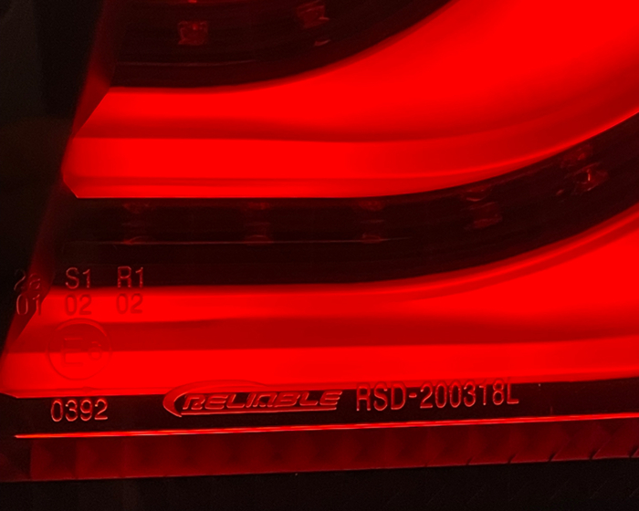 LED galiniai žibintai BMW 3 serijos E90 sedanas 05-08 dūmai - Vaizdas 8