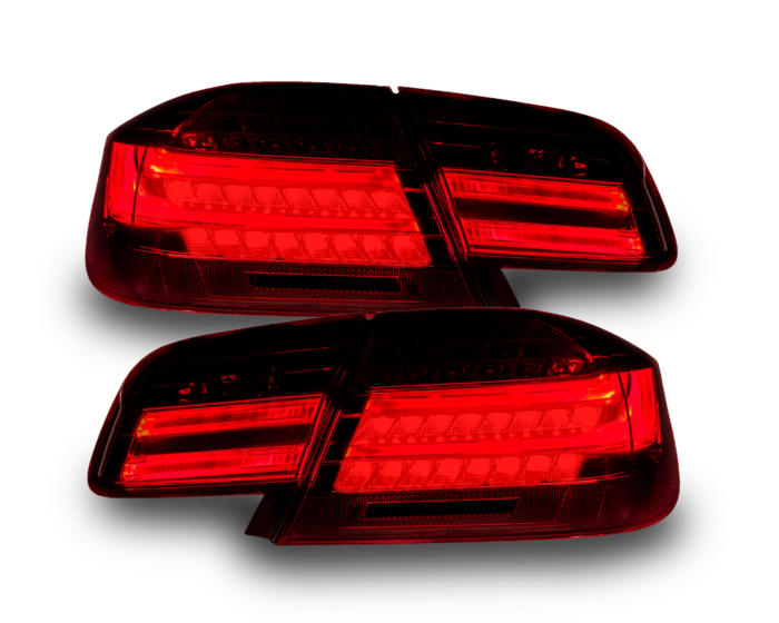 Pilotos traseros LED BMW Serie 3 E92 Coupe 05-09 rojo/humo - Imagen 3