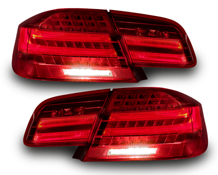 Pilotos traseros LED BMW Serie 3 E92 Coupe 05-09 rojo/humo - Imagen 5