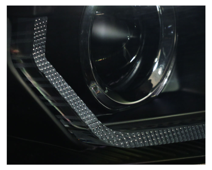 Fari di design VW Polo 6 VI (2G) 17+ neri con indicatori di direzione dinamici a LED - immagine 4