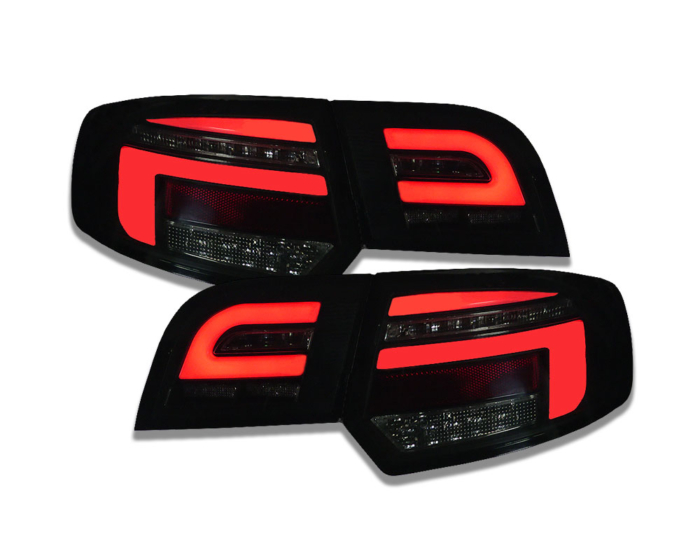 Zadní LED světla Audi A3 8P Sportback 08-14 s dynamickým ukazatelem ve vzhledu 8V facelift černá/kouřová