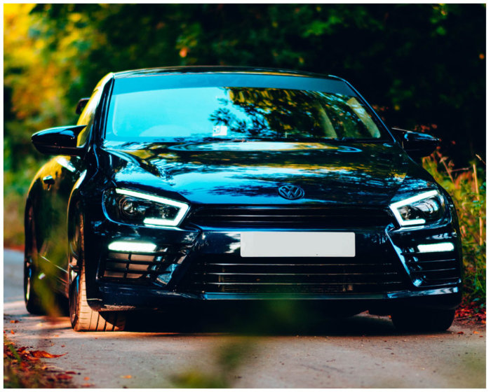 VW Scirocco 3 III 15-18 LED luz diurna faros indicador dinámico negro para versiones halógenas - Imagen 14