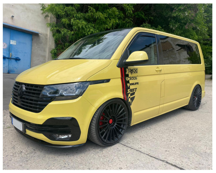 FULL LED světlomety pro denní svícení VW T6.1 z roku 2019 černé s dynamickým ukazatelem - Obrázek 9