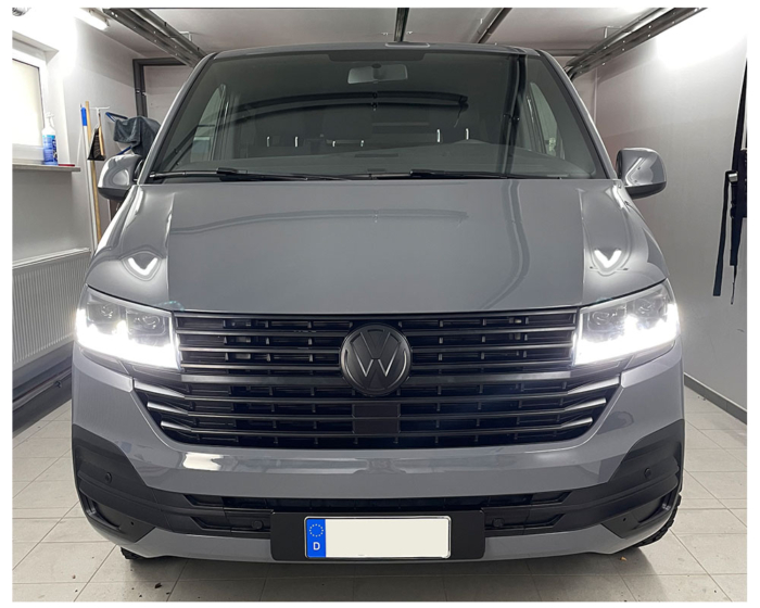 FULL LED světlomety pro denní svícení VW T6.1 z roku 2019 černé s dynamickým ukazatelem - Obrázek 10