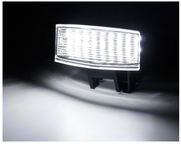 LED-belysning för registreringsskylt Fiat Ducato, Jumper, Boxer, husbil 1994-2006 2 st.
