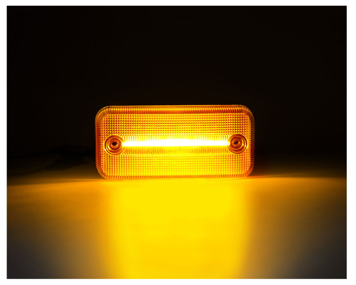LED-sidomarkeringsljus Fiat Ducato, Jumper, Boxer, Iveco, husbil från 2006 krom/klar 6 st.
