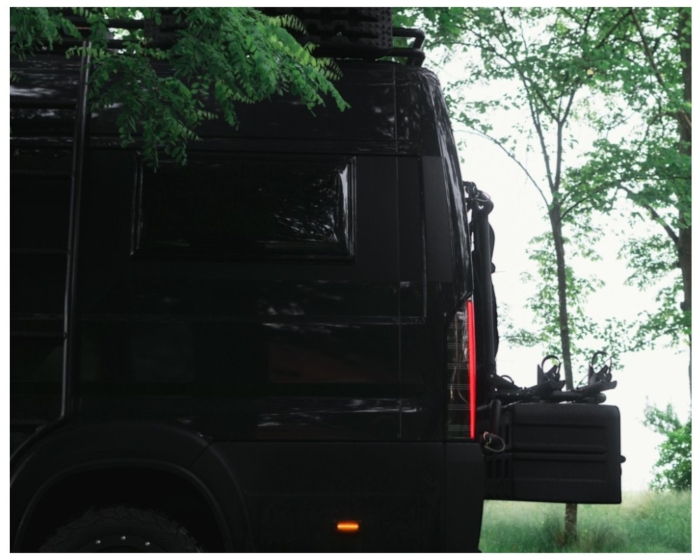 VOLL LED Rückleuchten mit Lightbar Fiat Ducato, Jumper, Boxer, Movano Wohnmobil ab 2006 schwarz mit LED Blinker + LED Bremsleuchte – Bild 16